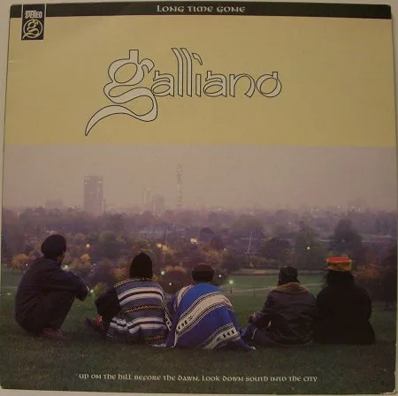 Album cover for Long Time Gone by Galliano