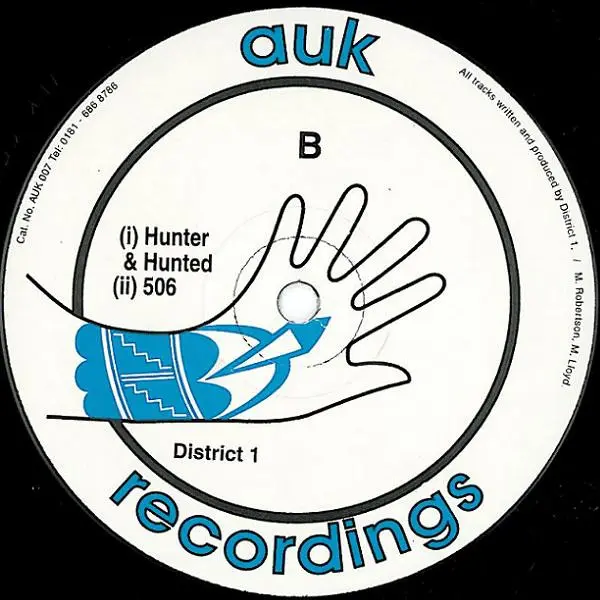 District 1 - See The Light, Electronic, Techno, 1997 - Auk Recordings, UK, Vinyl 1x 12", 33 ⅓ RPM
