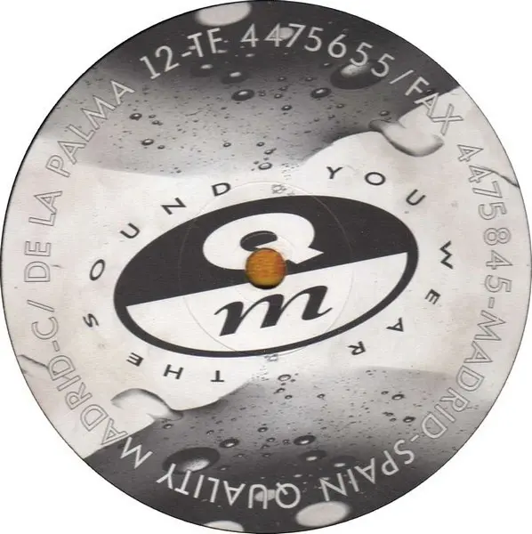 A.D. Control - Controlemia, Electronic, Hard Trance, Trance, 1996 - Quality Madrid, Spain, Vinyl 1x 12", 45 RPM