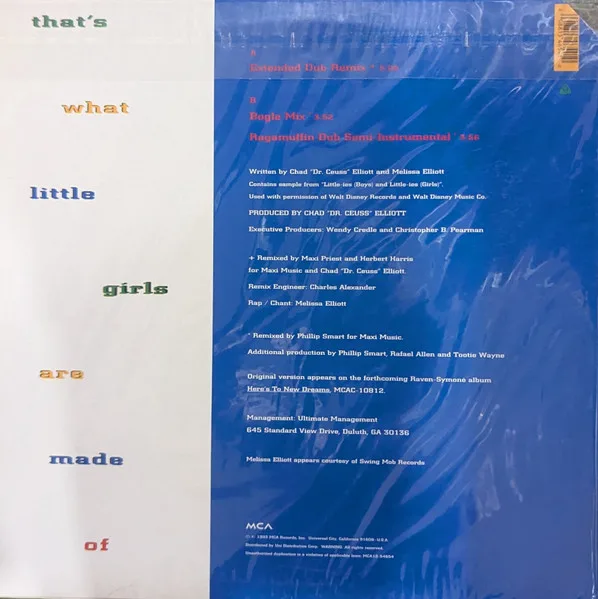 Album cover for That's What Little Girls Are Made Of by Raven Symone