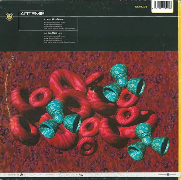 Album cover for Inner Worlds / Sun Stars by Artemis