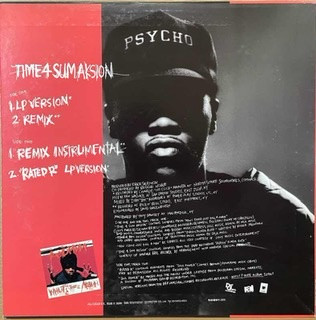 Redman - Time 4 Sum Aksion / Rated "R", Hip Hop, Def Jam Recordings, Rush Associated Labels, Japan, Vinyl 1x 12"