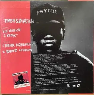 Redman - Time 4 Sum Aksion / Rated "R", Hip Hop, Def Jam Recordings, Rush Associated Labels, Japan, Vinyl 1x 12"