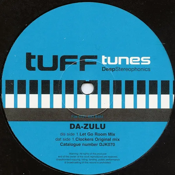 Album cover for Clockers / Let Go by Da-Zulu