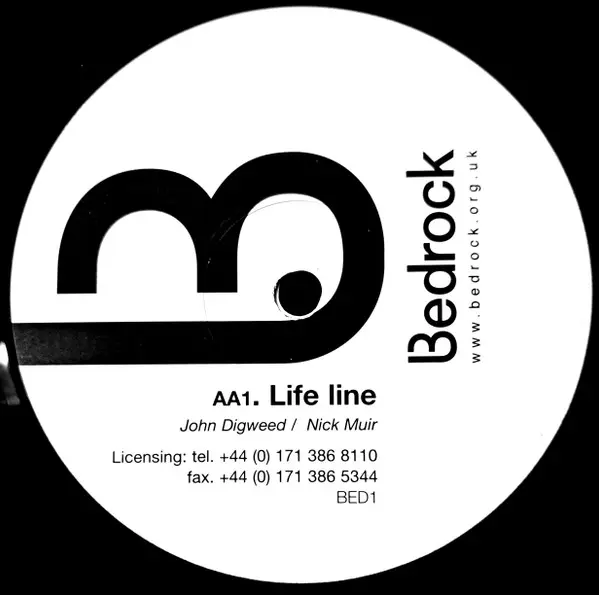 Bedrock - Heaven Scent / Life Line, Electronic, Progressive Trance, Trance, 1999 - Bedrock Records, UK, Vinyl 1x 12", 33 ⅓ RP