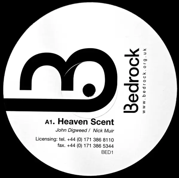 Bedrock - Heaven Scent / Life Line, Electronic, Progressive Trance, Trance, 1999 - Bedrock Records, UK, Vinyl 1x 12", 33 ⅓ RP
