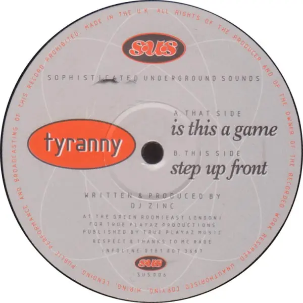 Is This A Game / Step Up Front