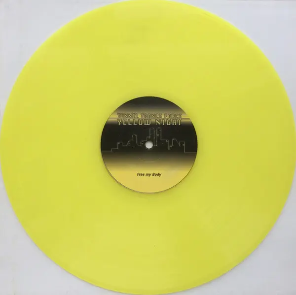 Various - Tunnel Trance Force - Yellow Nights, Electronic, Hard Trance, Trance, 1997 - Tunnel Records, Germany, Vinyl 1x 12",