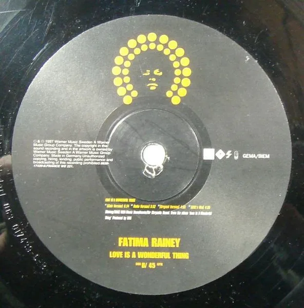 Album cover for Love Is A Wonderful Thing by Fatima Rainey