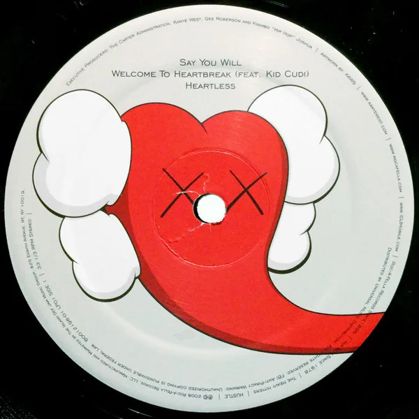 Album cover for 808s & Heartbreak by Kanye West