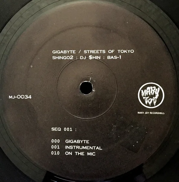 Album cover for Gigabyte / Streets Of Tokyo by Shing02 : DJ $hin : Bas-1