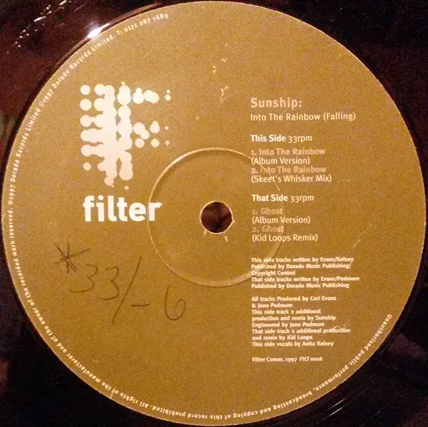 Album cover for Into The Rainbow (Falling) by Sunship