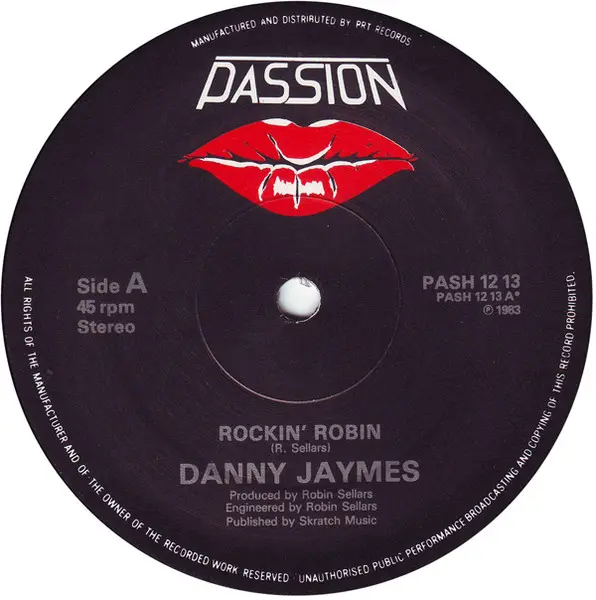 Album cover for Rockin' Robin by Danny Jaymes