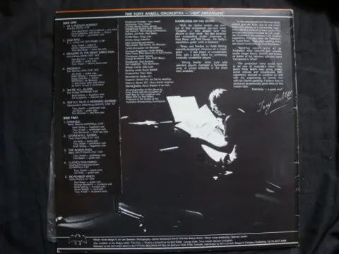 Tony Ansell Orchestra, The - Just Arranging, Funk / Soul, Jazz, 1979 - Batjazz, Battyman Records, Australia, Vinyl 1x LP