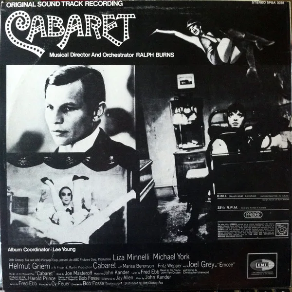 Album cover for Cabaret - Original Soundtrack Recording by Ralph Burns