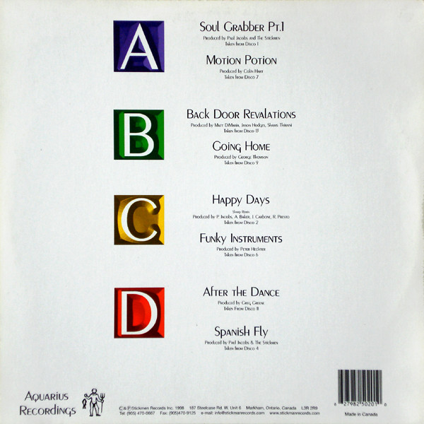 Various - The Retrospective, Electronic, House, 1998 - Aquarius Recordings, Canada, Vinyl 2x 12", 33 ⅓ RPM, Compilation