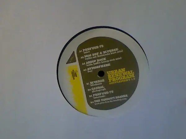 Various - Urban Renewal Program Supplement 1.5, Electronic, Hip Hop, Rock, Conscious, IDM, Post Rock, 2004 - Chocolate Indust