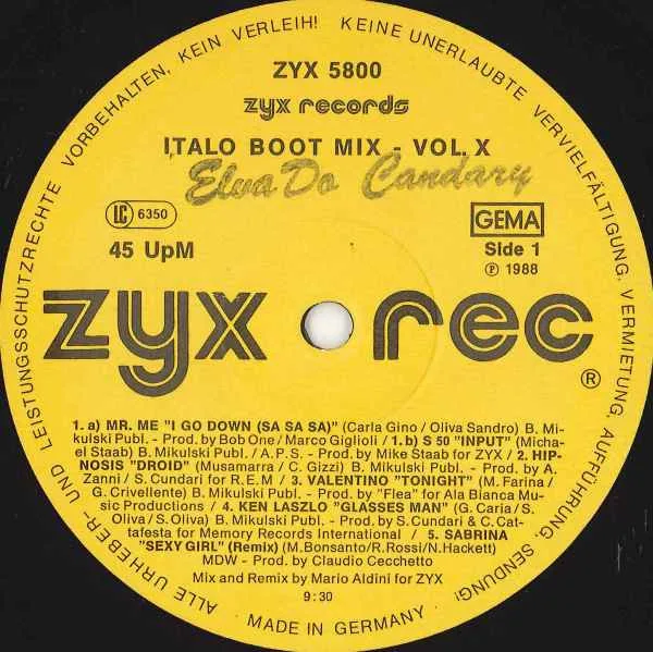 Album cover for Italo Boot Mix Vol. 10 by Various