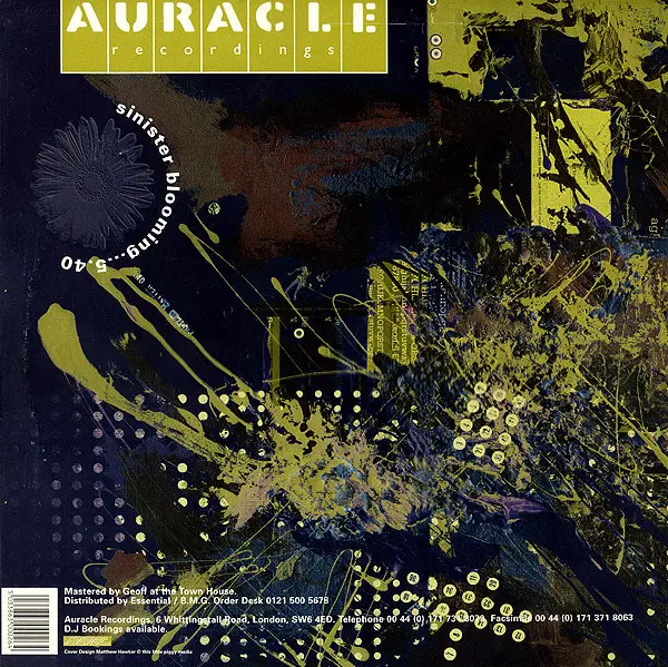 Shorn Doda - Relentless Mutoid Monster Epic - 1997 - Breaks, Goa Trance - Auracle Recordings - Vinyl 1x 12", 45 RPM, EP