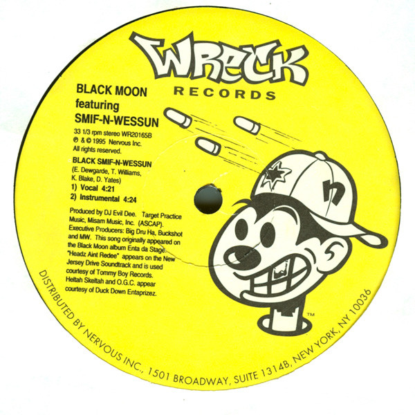 Black Moon / Smif-N-Wessun - Headz Ain't Redee!, Hip Hop, 1995 - Wreck Records, US, Vinyl 1x 12", 33 ⅓ RPM