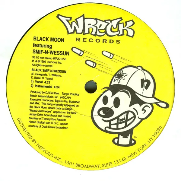 Black Moon / Smif-N-Wessun - Headz Ain't Redee!, Hip Hop, 1995 - Wreck Records, US, Vinyl 1x 12", 33 ⅓ RPM