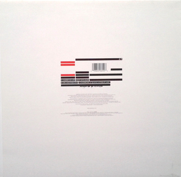 Madonna - American Life, Electronic, Stage & Screen, House, 2003 - Maverick, Warner Bros. Records, Europe, Vinyl 1x 12", 33 ⅓