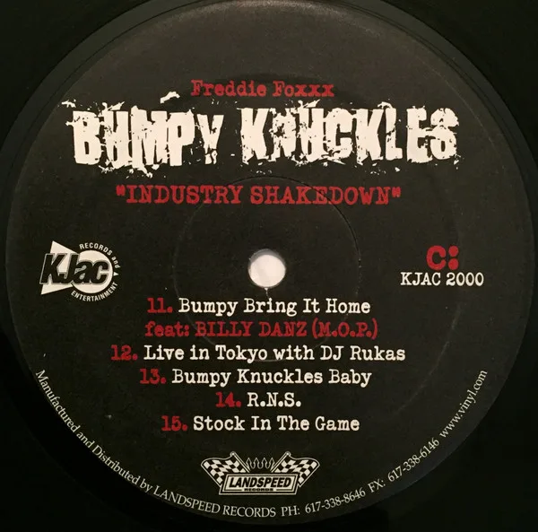 Album cover for Industry Shakedown by Freddie Foxxx / Bumpy Knuckles