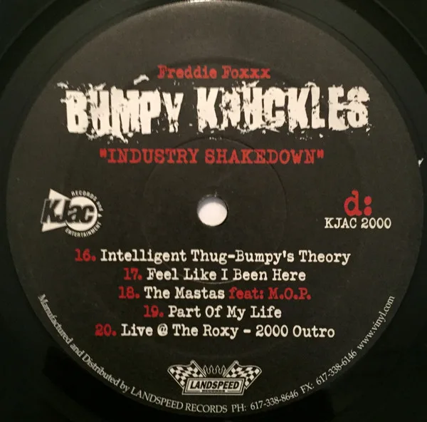 Album cover for Industry Shakedown by Freddie Foxxx / Bumpy Knuckles