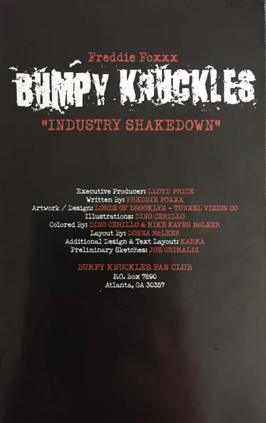 Album cover for Industry Shakedown by Freddie Foxxx / Bumpy Knuckles