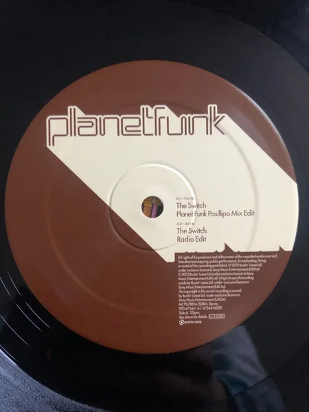 Album cover for The Switch by Planet Funk