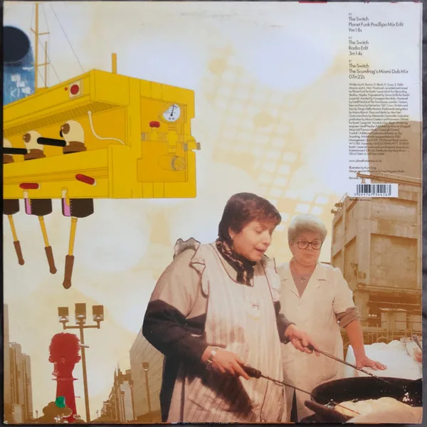 Album cover for The Switch by Planet Funk