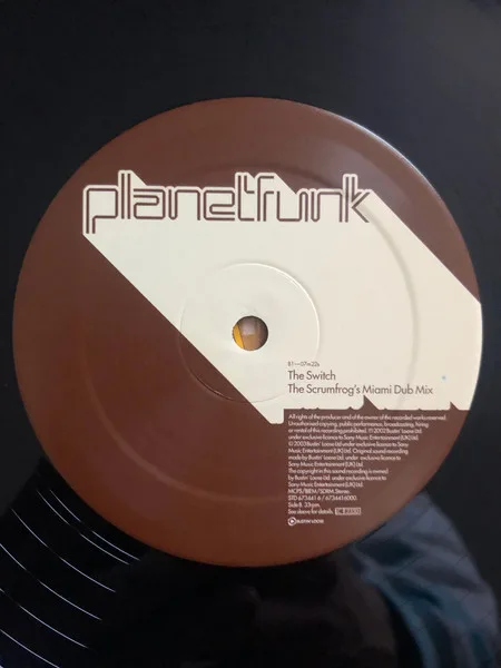 Album cover for The Switch by Planet Funk