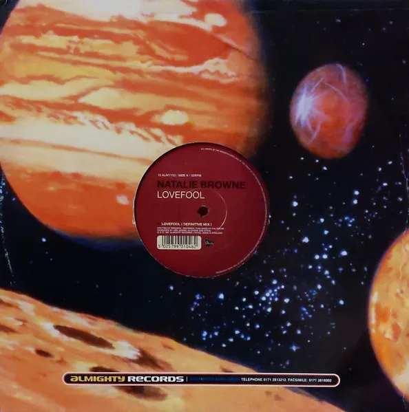 Album cover for Lovefool by Natalie Browne