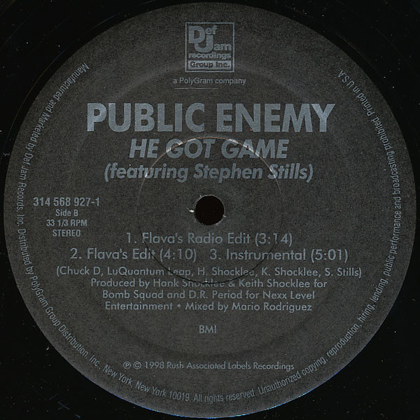 Public Enemy - Resurrection, Hip Hop, 1998 - Def Jam Recordings Group Inc., US, Vinyl 1x 12", 33 ⅓ RPM, Single, Stereo