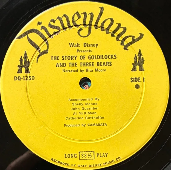 Album cover for Goldilocks And The Three Bears by Rica Moore