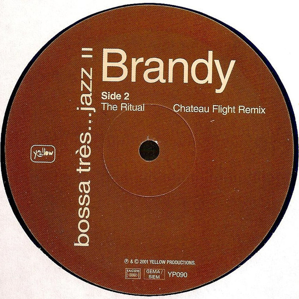 Brandy - The Ritual, Electronic, Deep House, Future Jazz, Techno, 2001 - Yellow Productions, France, Vinyl 1x 12", 33 ⅓ RPM