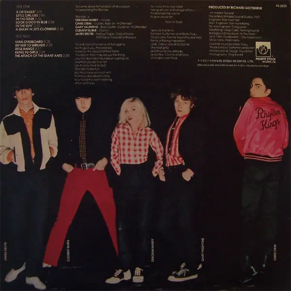 Blondie - Blondie, Rock, New Wave, 1977 - Private Stock, Australia, Vinyl 1x LP, Album, Stereo