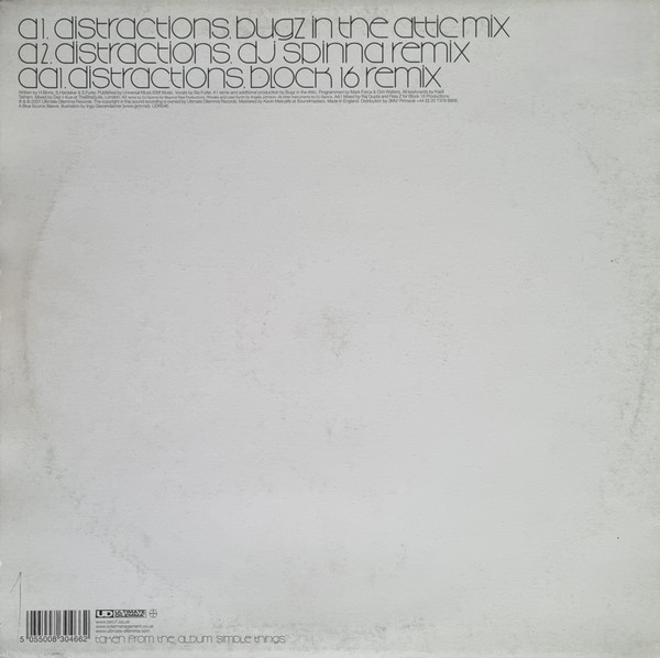 Album cover for Distractions by Zero 7