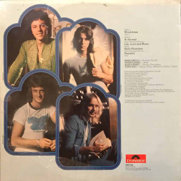 Sebastian Hardie - Windchase, Rock, Prog Rock, 1976 - Polydor, Australia, Vinyl 1x LP