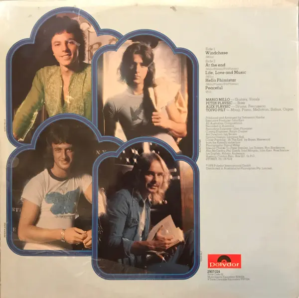 Sebastian Hardie - Windchase, Rock, Prog Rock, 1976 - Polydor, Australia, Vinyl 1x LP