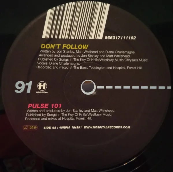 Album cover for Don't Follow / Pulse 101 by Cyantific