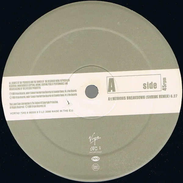 Album cover for [Nervous.[.Breakdown] by Shrink, The