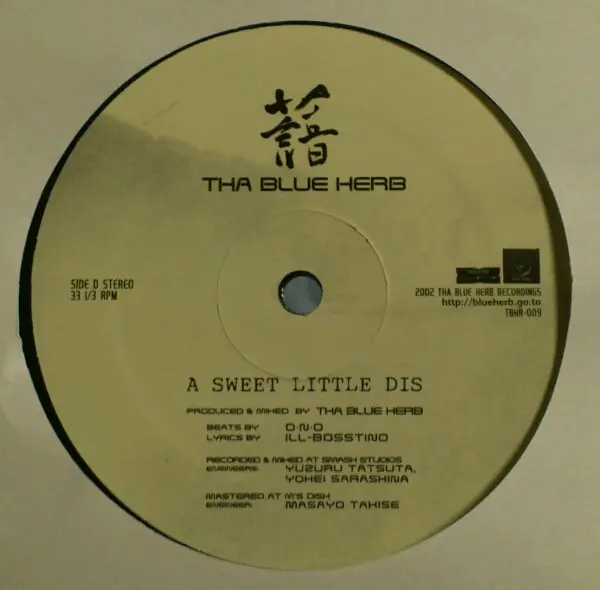Tha Blue Herb - Trans Sapporo Express / A Sweet Little Dis, Electronic, Hip Hop, Abstract, 2002 - Tha Blue Herb Recordings, J