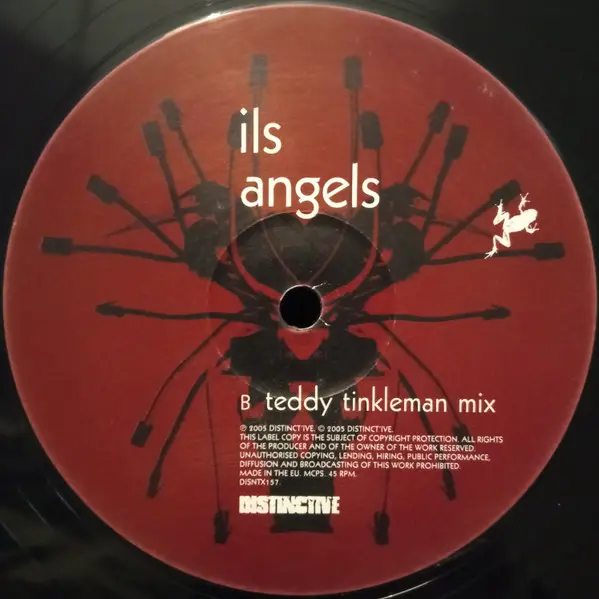 Ils - Angels (Part Two), Electronic, Breaks, Progressive House, 2005 - Distinct'ive Records, UK, Vinyl 1x 12"