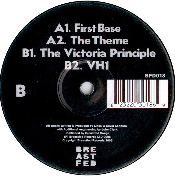 Linus Loves - The Victoria Principle EP, Electronic, Acid, Acid House, Electro House, House, 2005 - Breastfed, UK, Vinyl 1x 1