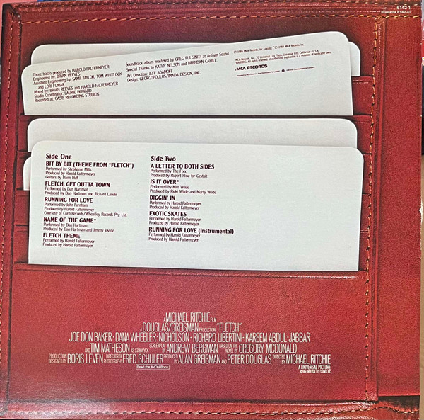 Album cover for Fletch - Music From The Motion Picture Soundtrack by Various