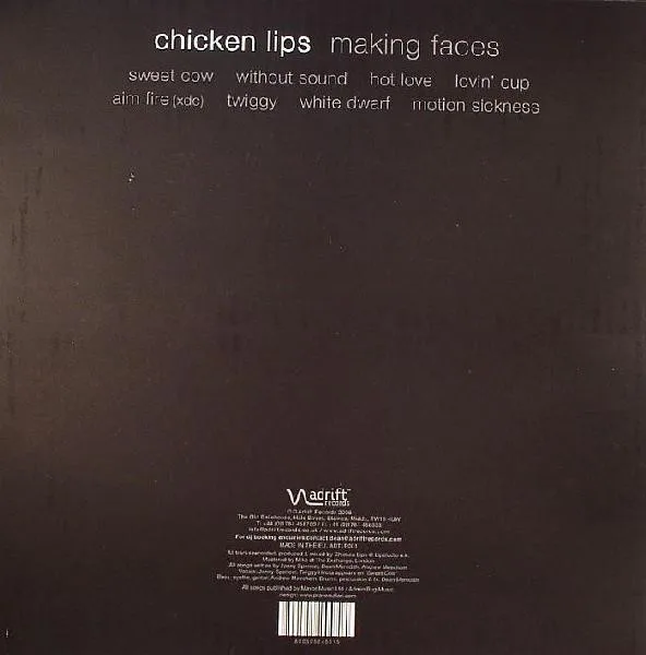 Album cover for Making Faces by Chicken Lips