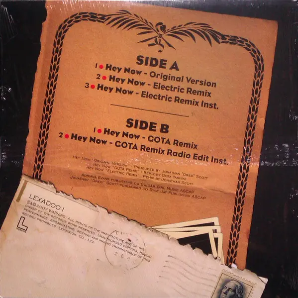 Adriana Evans - Hey Now, Electronic, Funk / Soul, Downtempo, Neo Soul, 2007 - Lexington, Japan, Vinyl 1x 12"