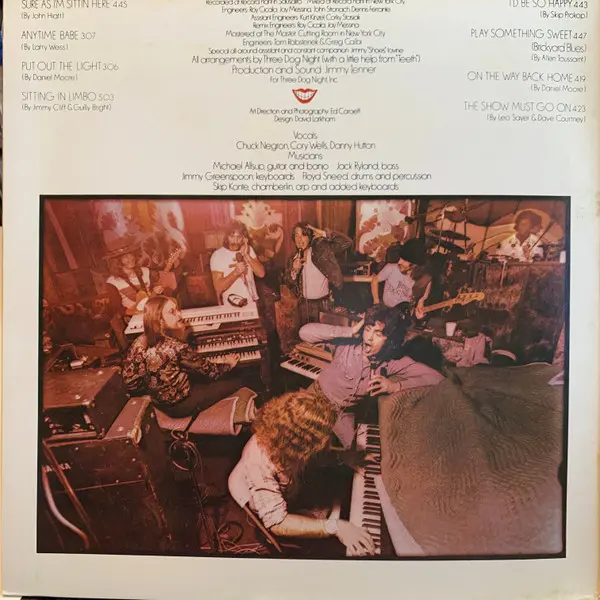 Three Dog Night - Hard Labor, Pop, Rock, Pop Rock, 1974 - Probe, Japan, Vinyl 1x LP, Album, Stereo Gatefold