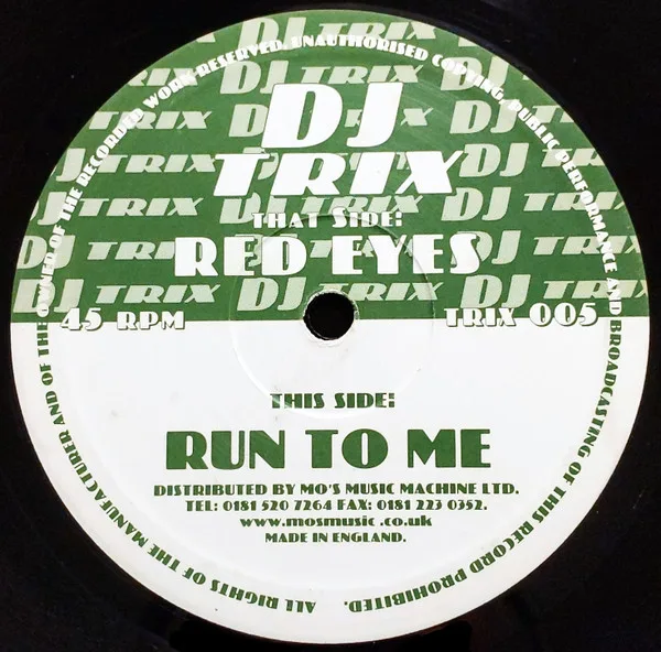 Red Eyes / Run To Me